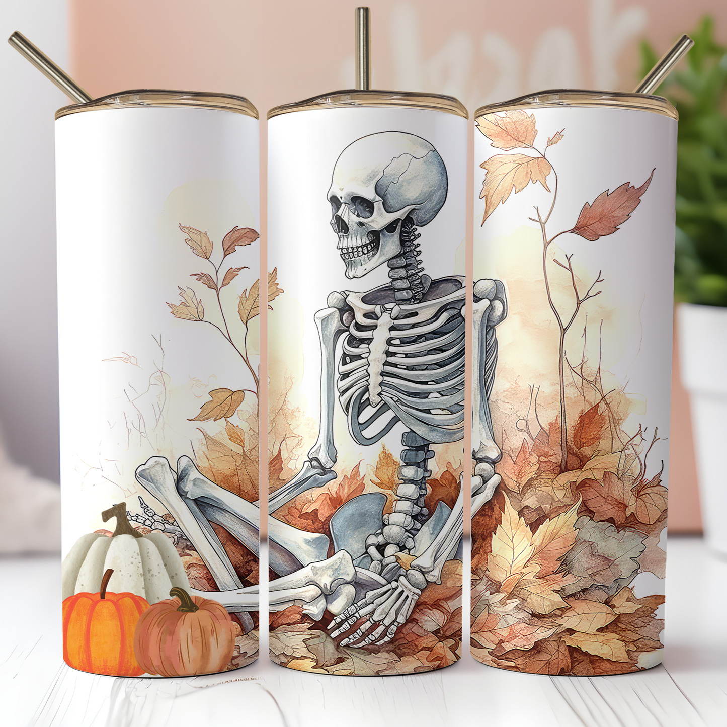 Halloween Skellie 20oz Tumbler