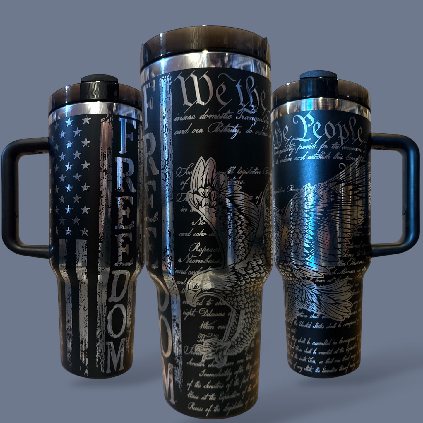FREEDOM We the People - Eagle 40oz Travel Tumbler