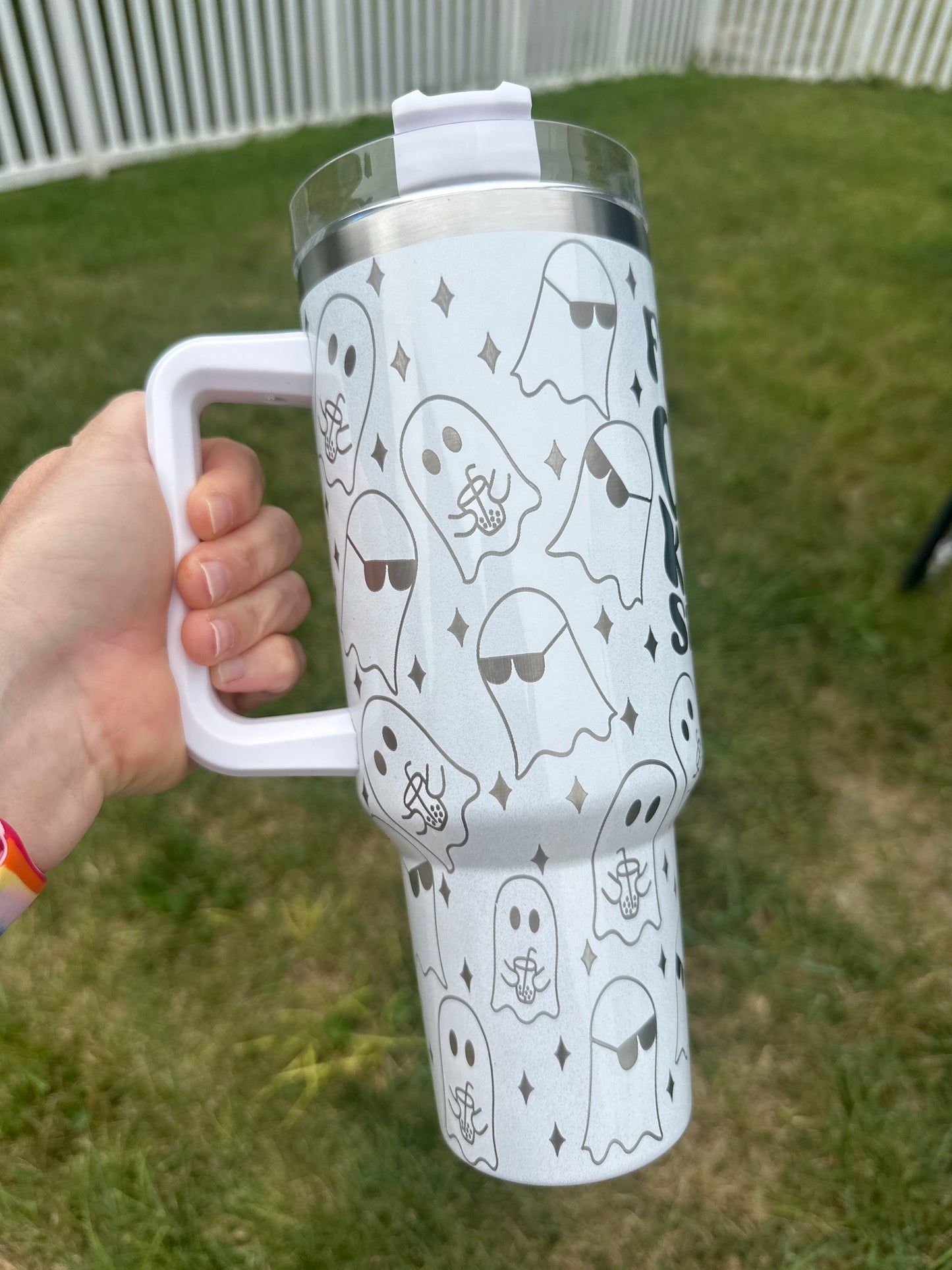Kinda Cute Kinda Spooky 40oz Quencher Tumbler