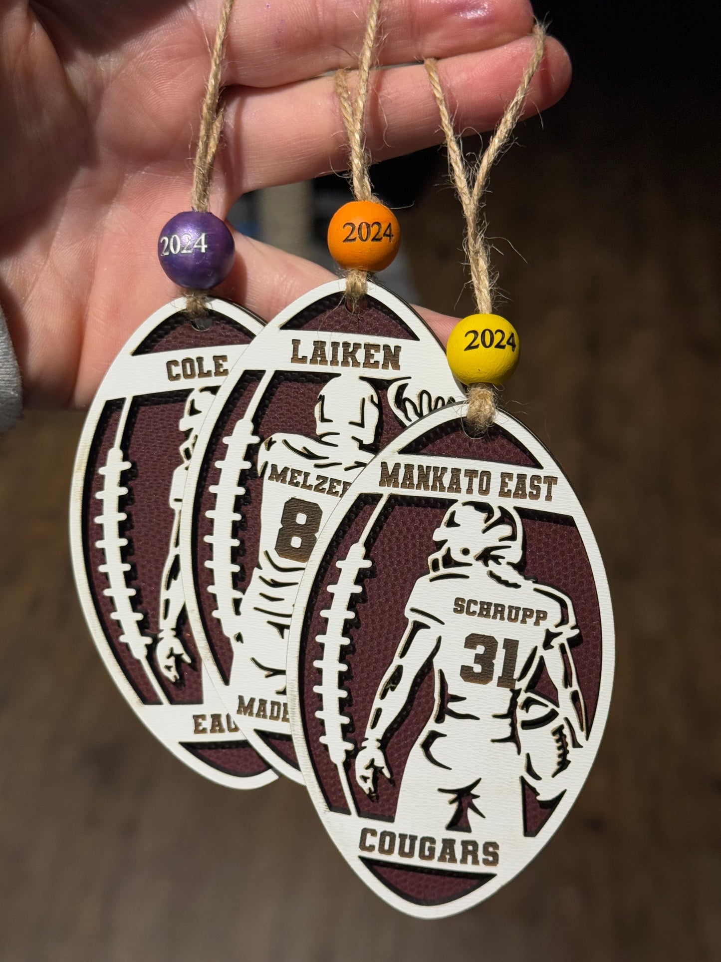 FOOTBALL ORNAMENT
