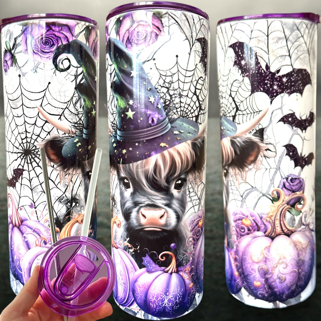 Baby Highland Cow Halloween 20oz Tumbler