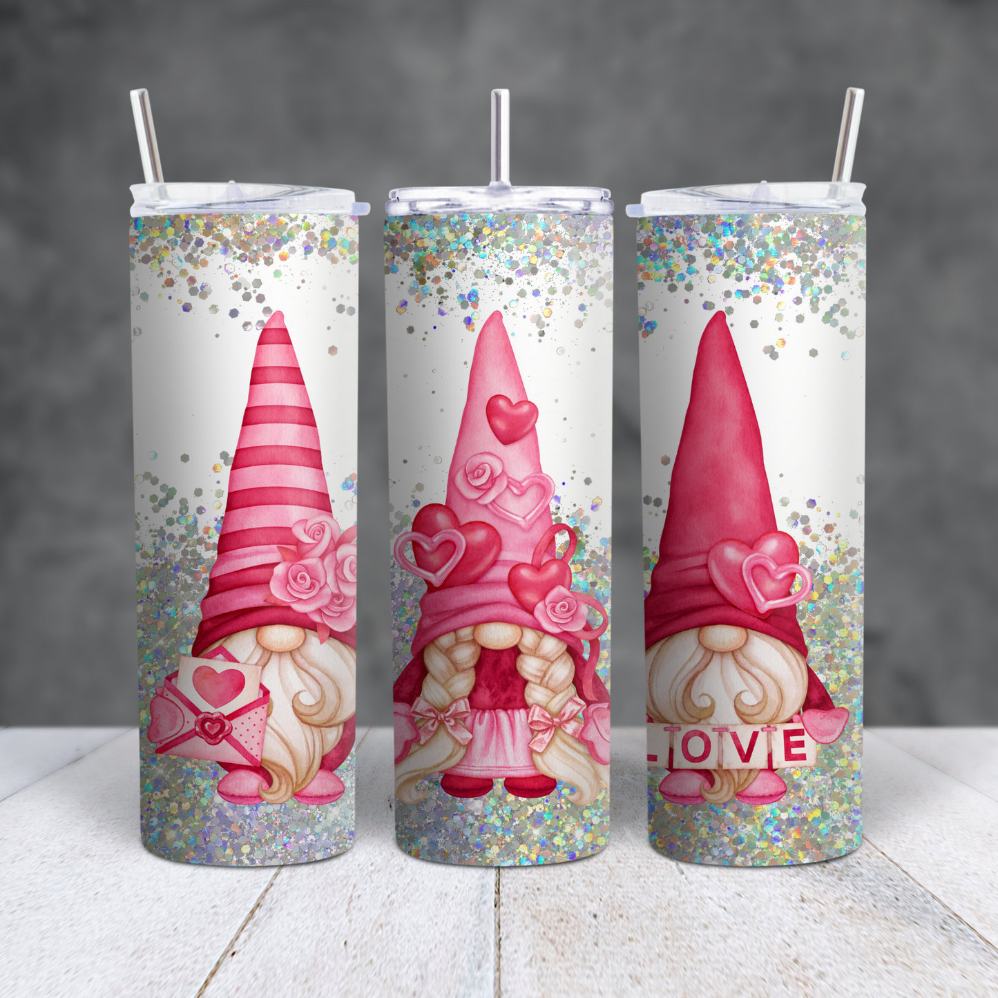 Gnomes & Love 20oz Tumblers