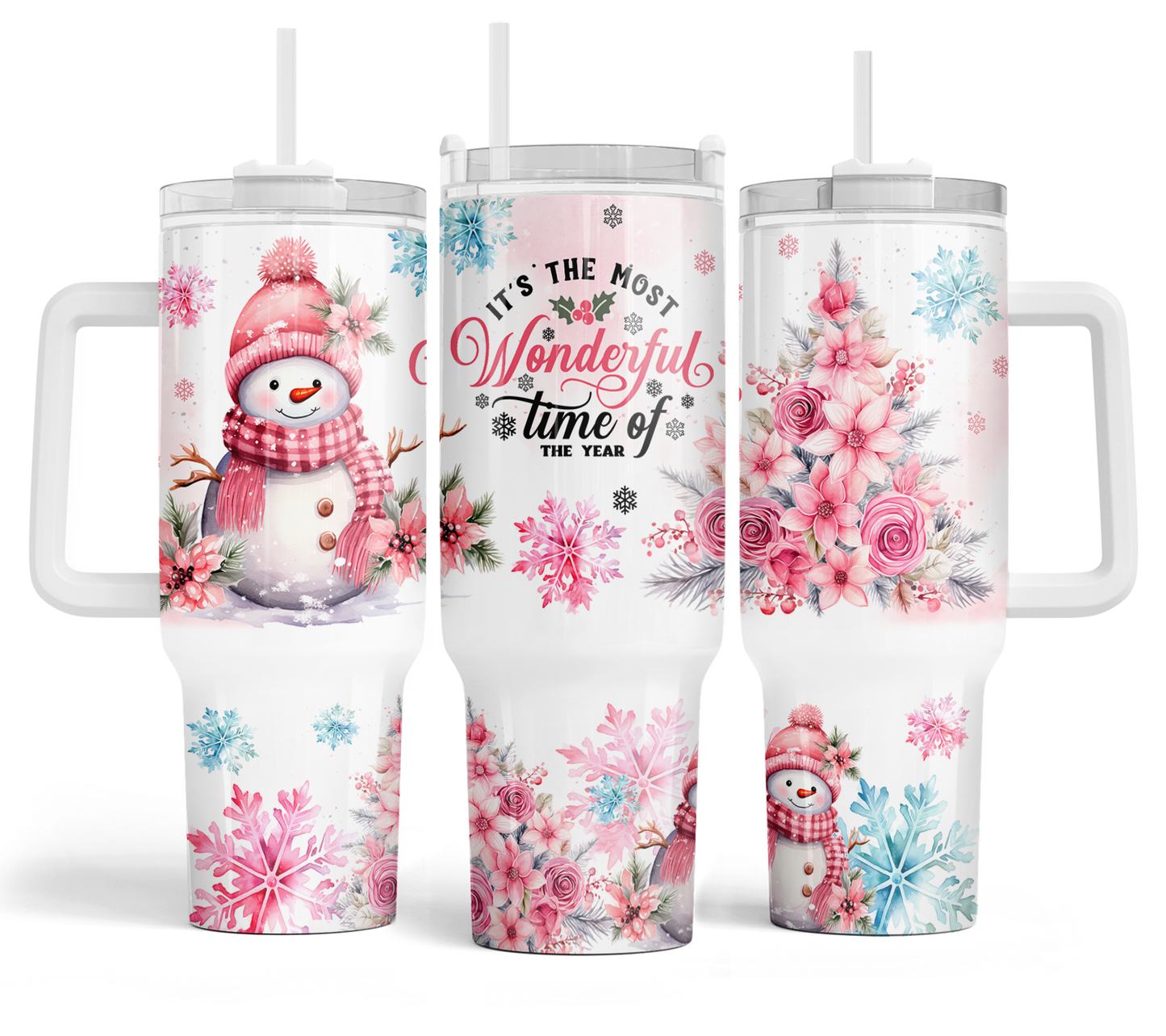 Snowman 40oz Tumblers