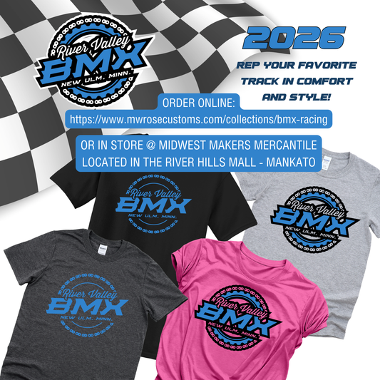 River Valley BMX 2026 T-Shirt - Logo Only