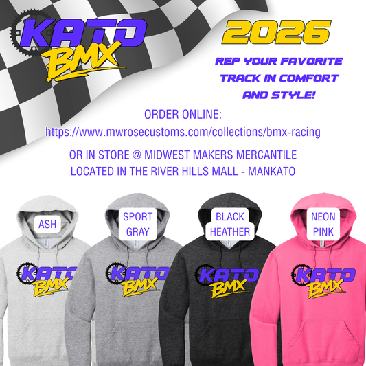 Kato BMX 2026 Hoodie - Logo Only