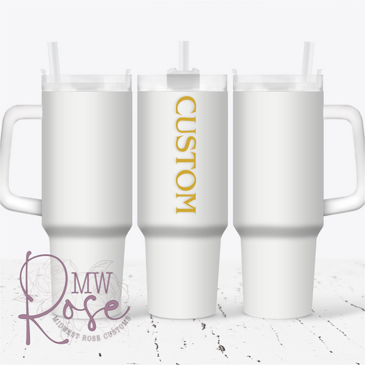 Custom 40oz Tumbler