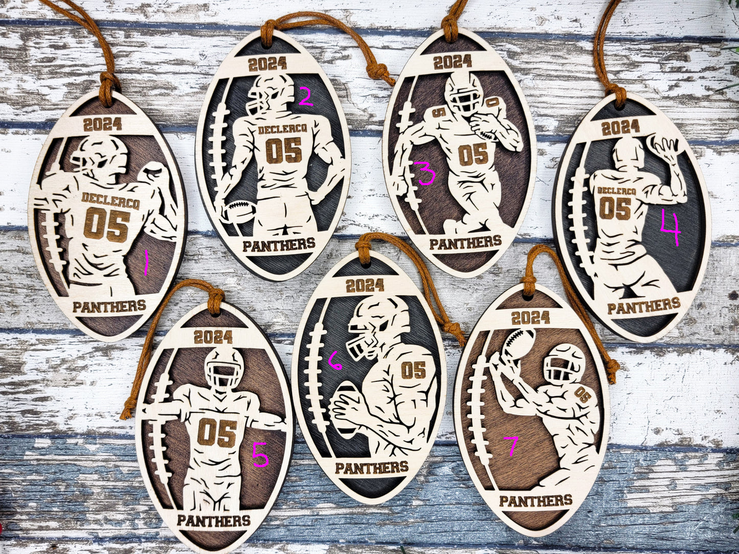 FOOTBALL ORNAMENT