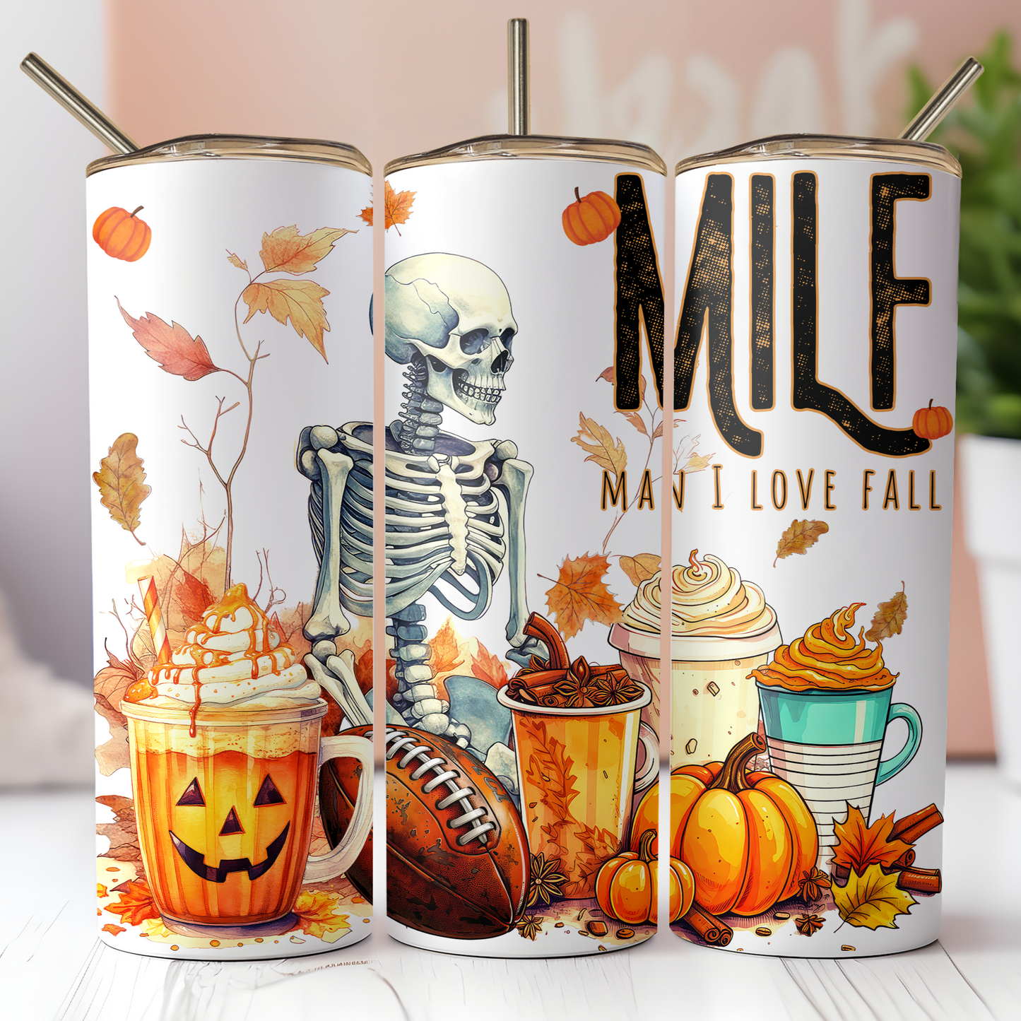 MILF - MAN I LOVE FALL 20oz Tumbler
